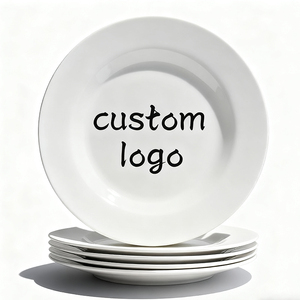 Factory Wholesale 9 Inch Round Ceramic Soup Noodles Salad Bowl Porcelain Stoneware Deep Pasta Dessert Custom Logo OEM