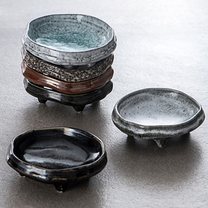 Japanese Restaurant Ceramic Stoneware Serving Plate Set