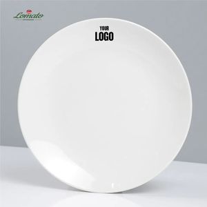 China Custom Bulk Ceramic White Restaurant Plate
