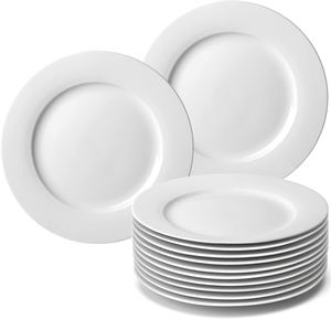 White Porcelain Plates Hotel Restaurant Wholesale Set